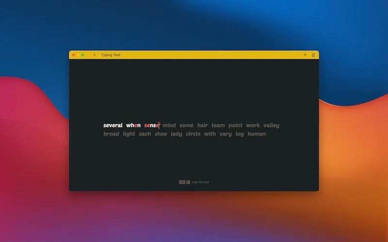 image présentant l'application en cours d'utilisation
